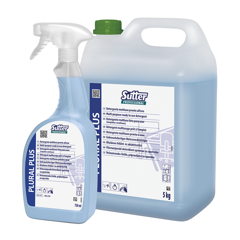 PLURAL PLUS MULTIPURPOSE CLEANER - SUTTER PROFESSIONAL